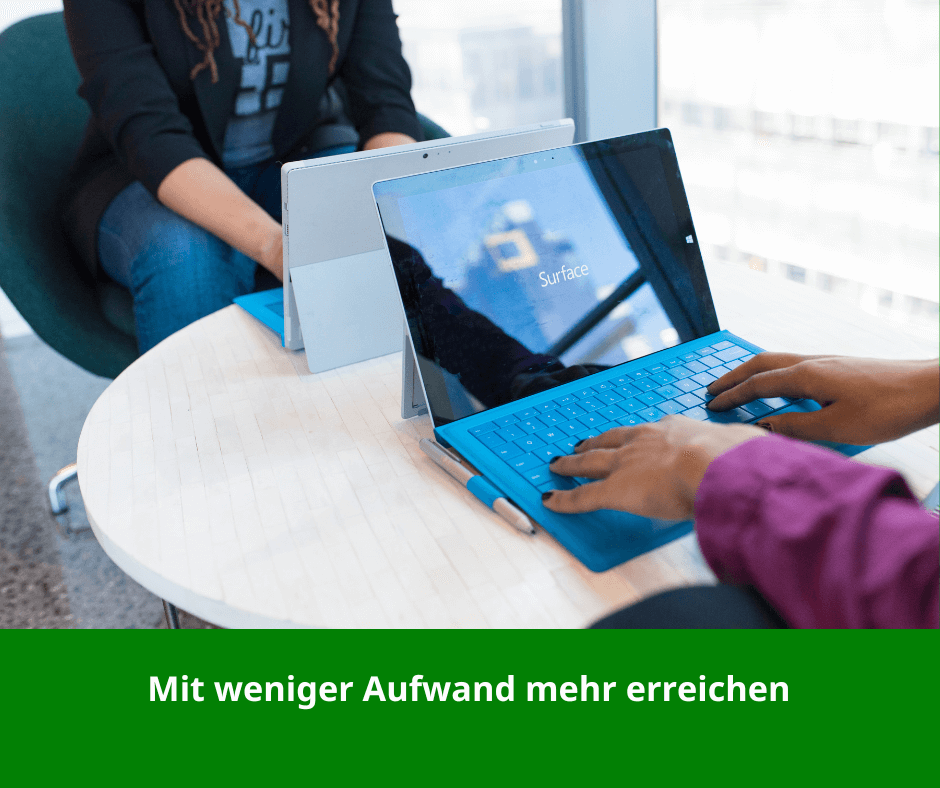 Mit Weniger Aufwand Mehr Erreichen Microsoft Premium