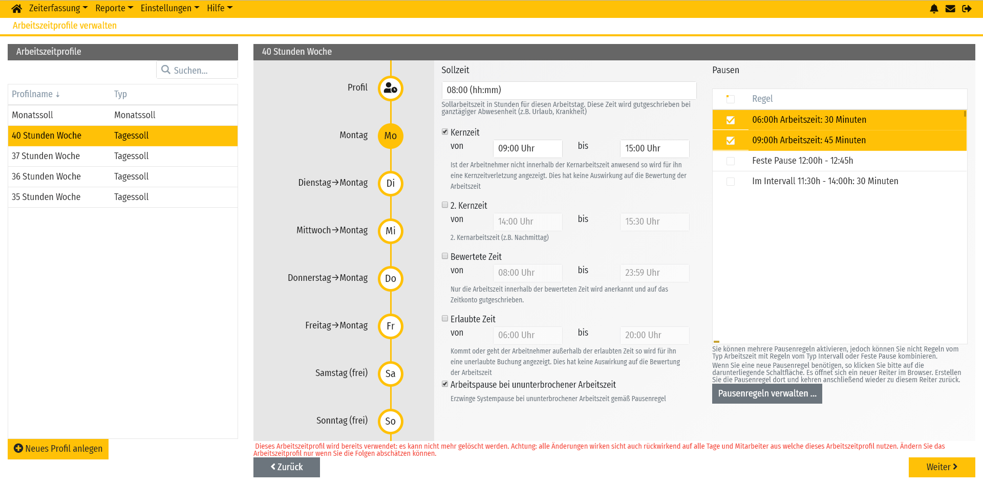 REINER_SCT_timeCard10_Arbeitszeitprofile